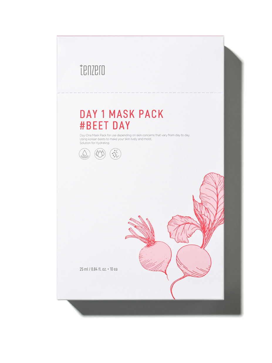 MY | TENZERO DAY 1 MASK PACK #BEET DAY(10EA)