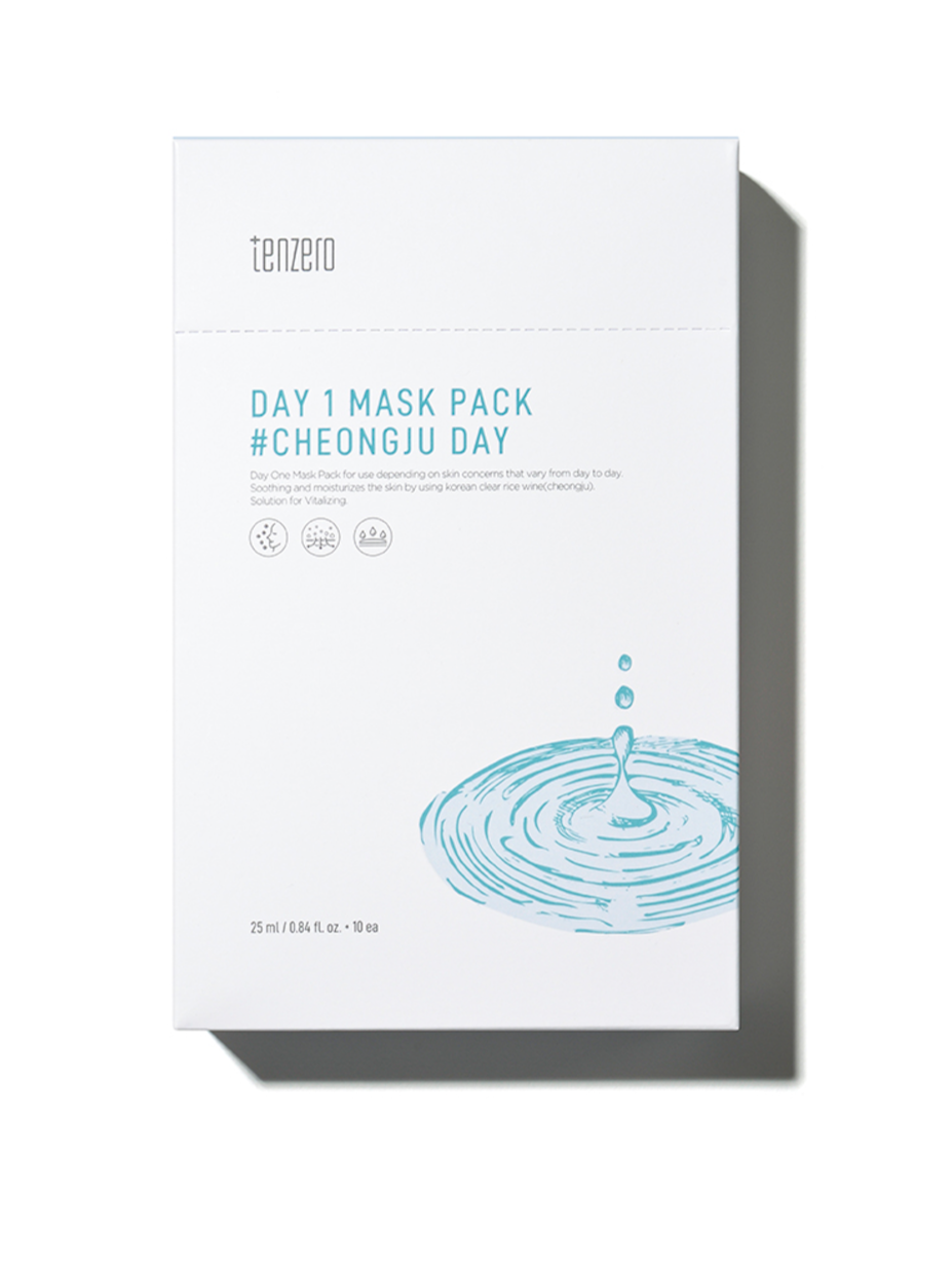MY | TENZERO DAY 1 MASK PACK #CHEONGJU DAY(10EA)