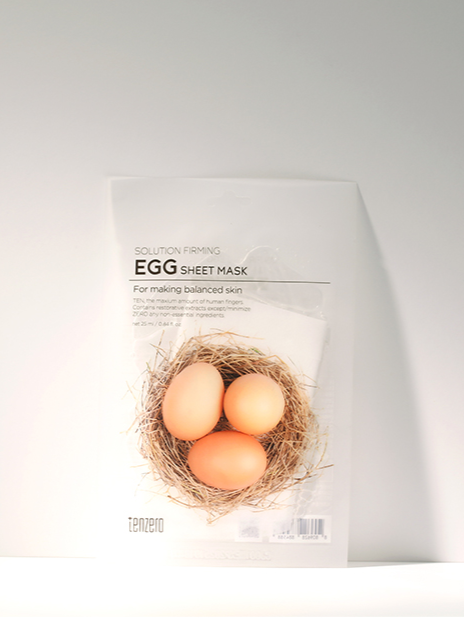 MY | TENZERO SOLUTION FIRMING EGG SHEET MASK(10EA)