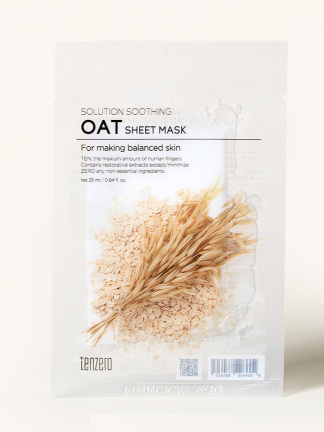MY | TENZERO SOLUTION NOURISHING AVOCADO SHEET MASK(10EA)