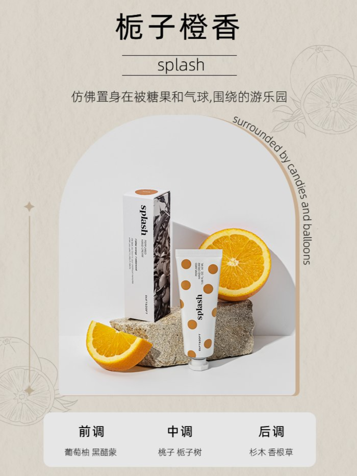 MY | DUFT&DOFT SPLASH
NICHE PURFUME HAND CREAM