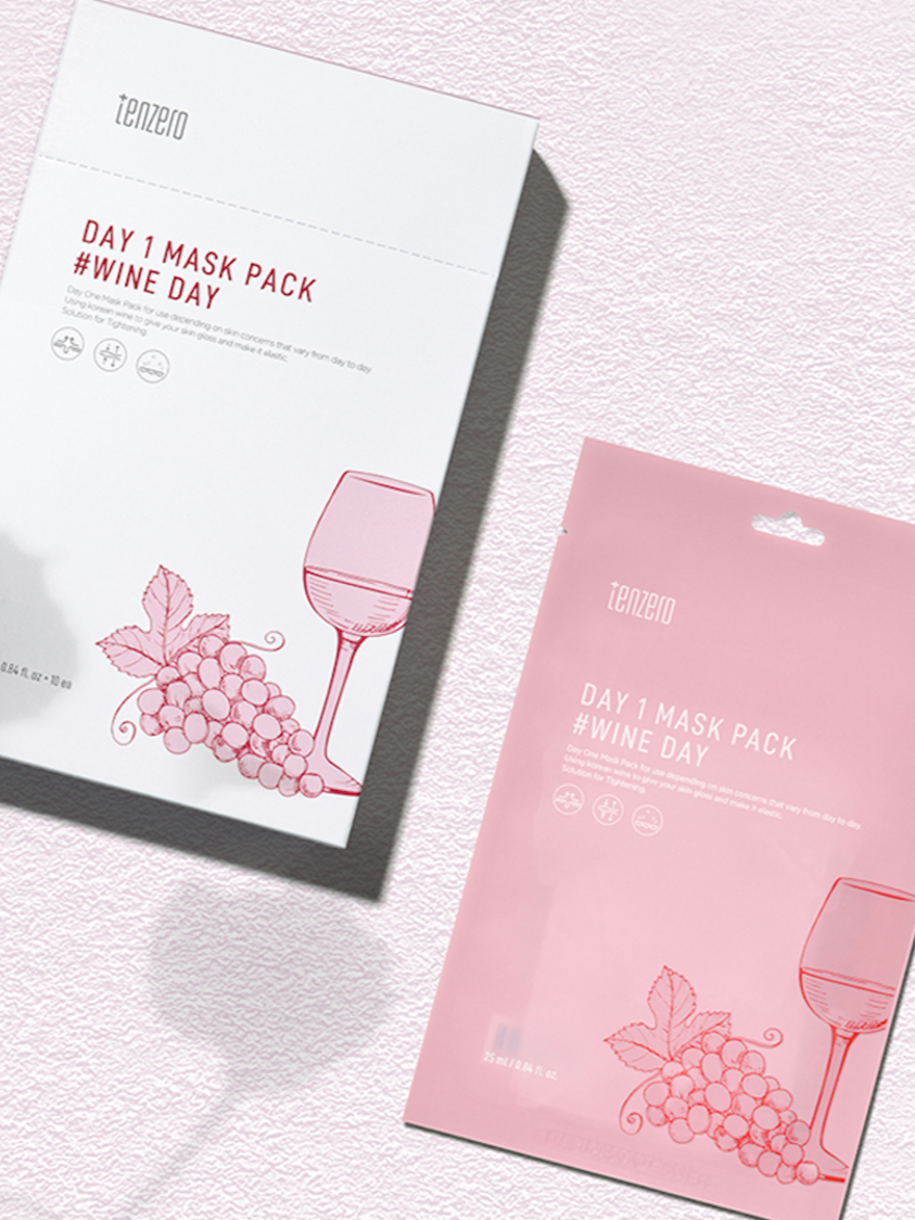 MY | TENZERO DAY 1 MASK PACK #WINE DAY(10EA)