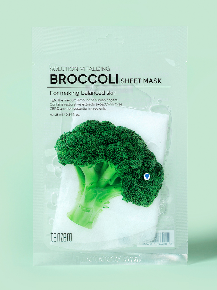 MY | TENZERO SOLUTION NOURISHING AVOCADO SHEET MASK(10EA)