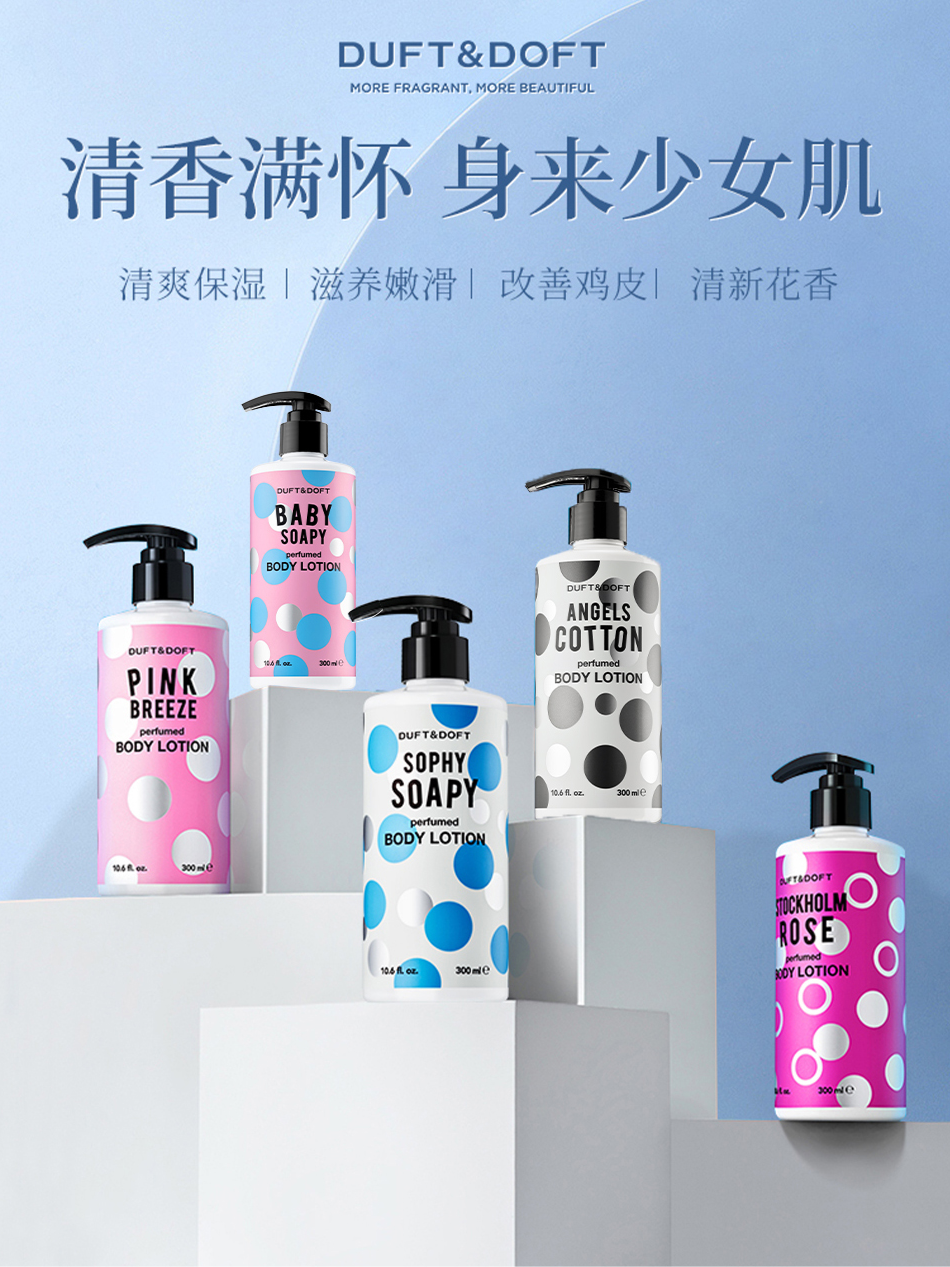 MY | DUFT&DOFT SOPHY SOAPY PERFUMED BODY LOTION