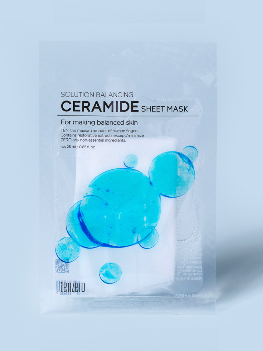 MY | TENZERO SOLUTION NOURISHING AVOCADO SHEET MASK(10EA)