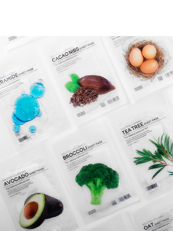 MY | TENZERO SOLUTION NOURISHING HONEY SHEET MASK(10EA)