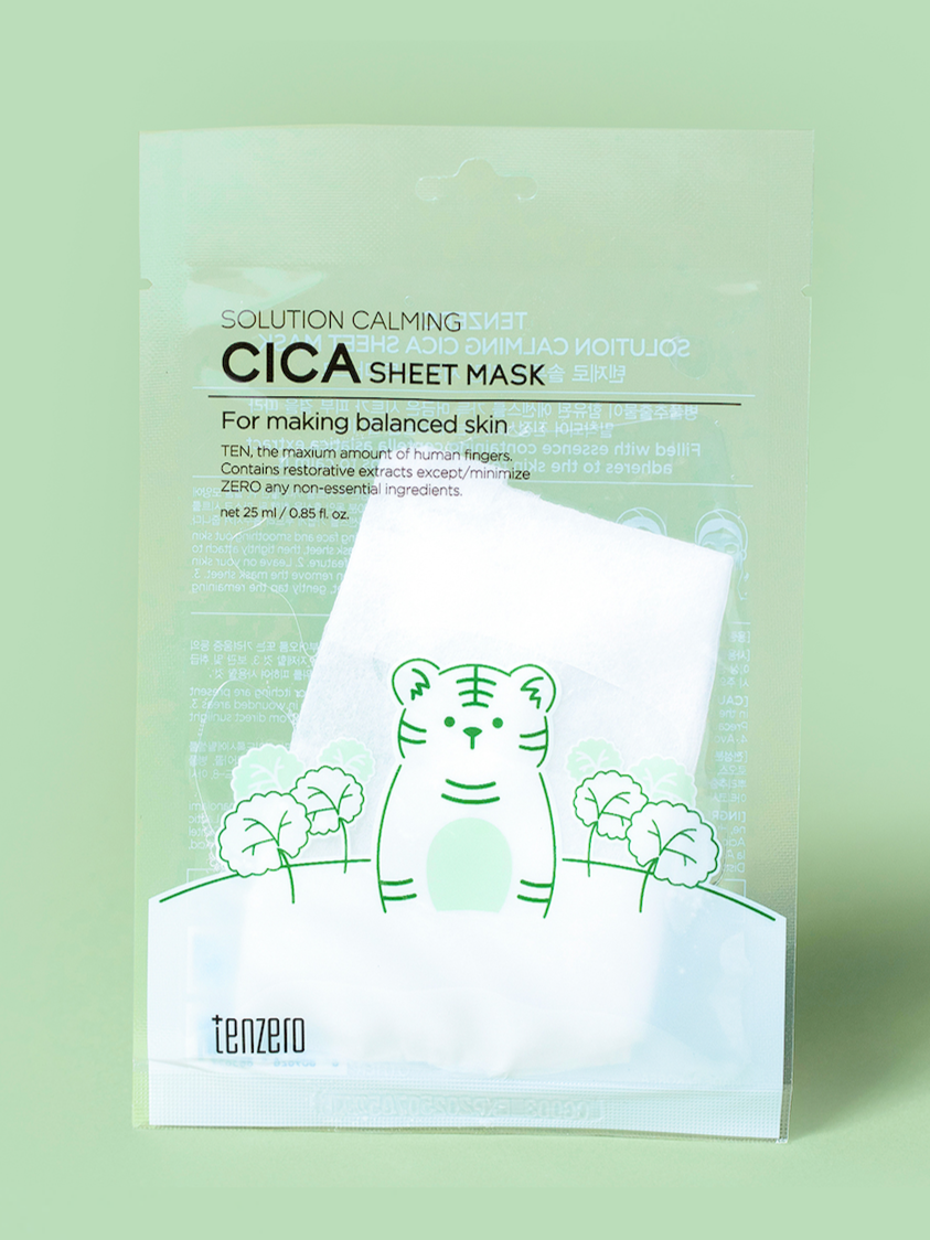 MY | TENZERO SOLUTION NOURISHING AVOCADO SHEET MASK(10EA)