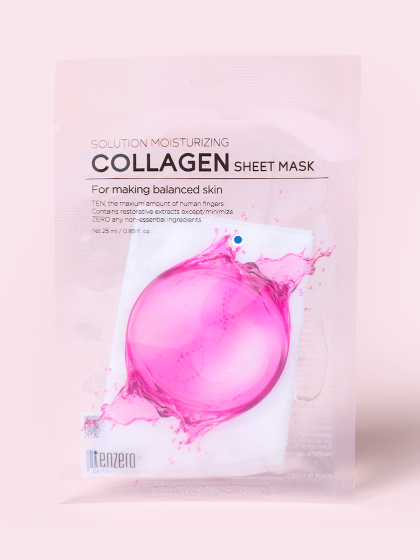 MY | TENZERO SOLUTION NOURISHING AVOCADO SHEET MASK(10EA)