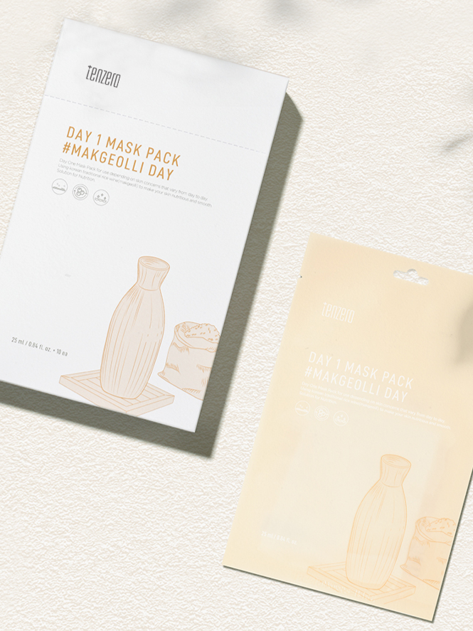 MY | TENZERO DAY 1 MASK PACK #WINE DAY(10EA)